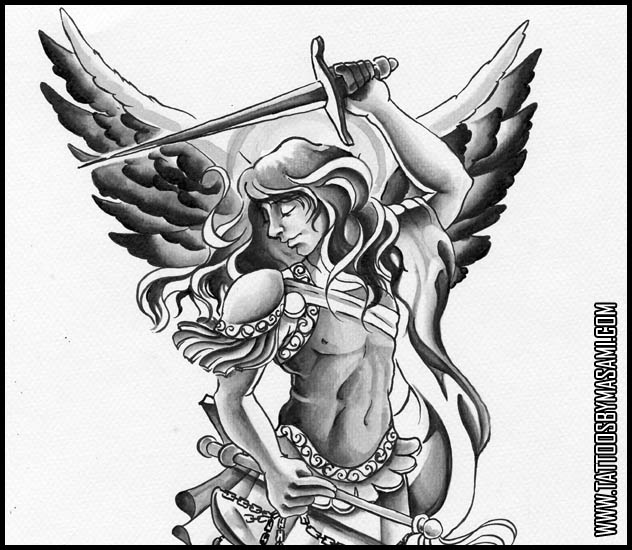 st. michael by Masami Pinky Inagaki: TattooNOW